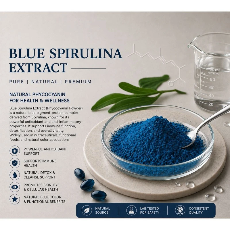 Natural Blue Phycocyanin supplier Natural Blue Phycocyanin supplier